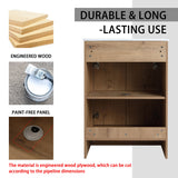 Freestanding Bathroom Vanity With Sink And Storage Cabinets, Soft Closing Doors