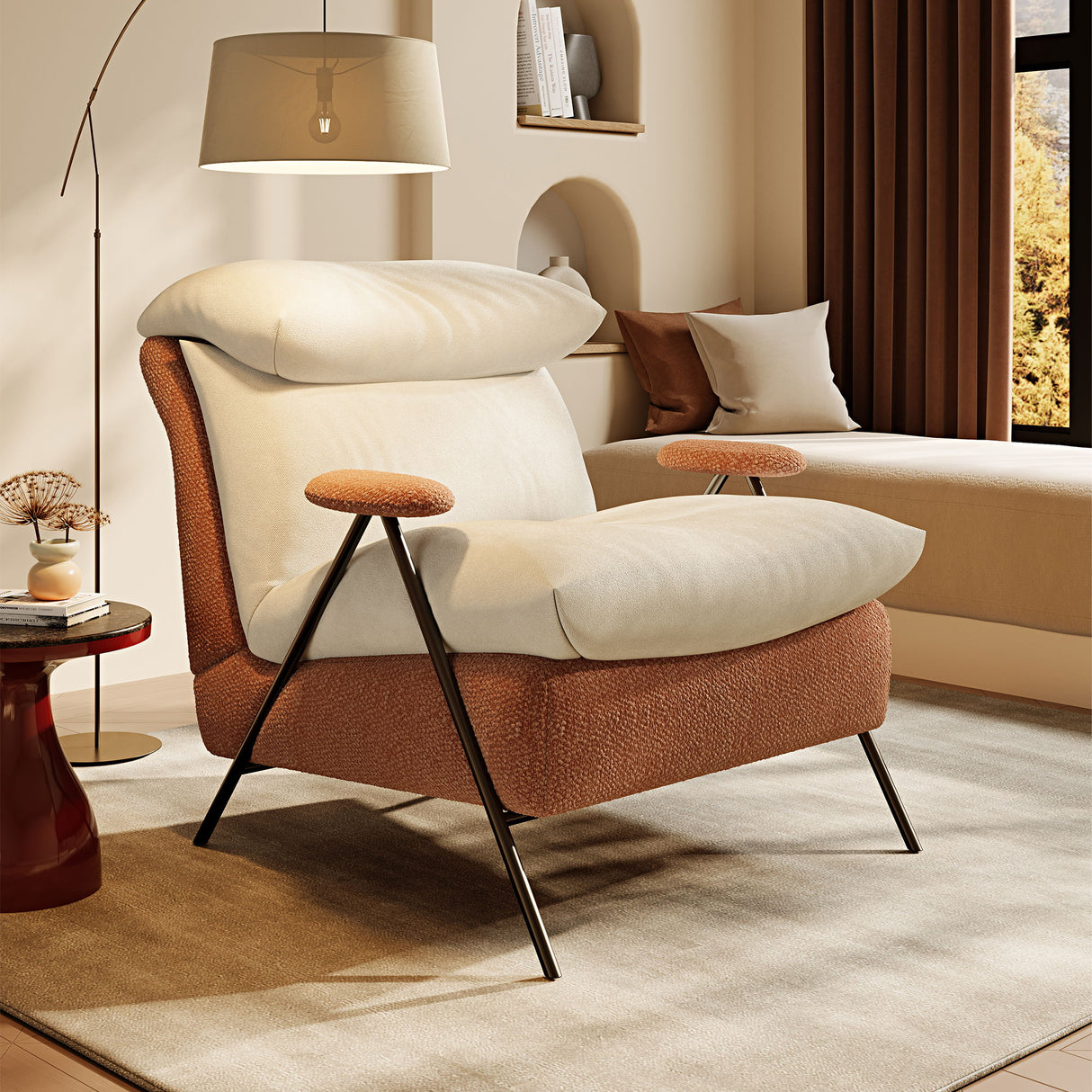 Ergonomic Single Chair
