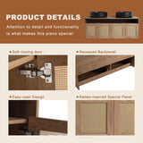 Bathroom Vanity & Art Sink, 2 Soft Close Doors, Float Mounting Design