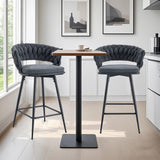 Modern Swivel Chair For Bar High Tables