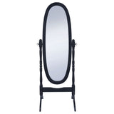Dunne - Cheval Mirror With Oval Frame