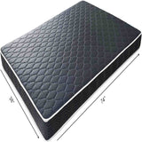 6" Waterproof Foam Mattress - Black / Blue - Twin