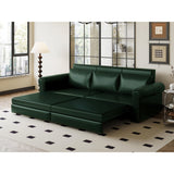 Chesterfield Sofa & Pull Out Bed