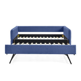 Upholstered Daybed With Pop Up Trundle