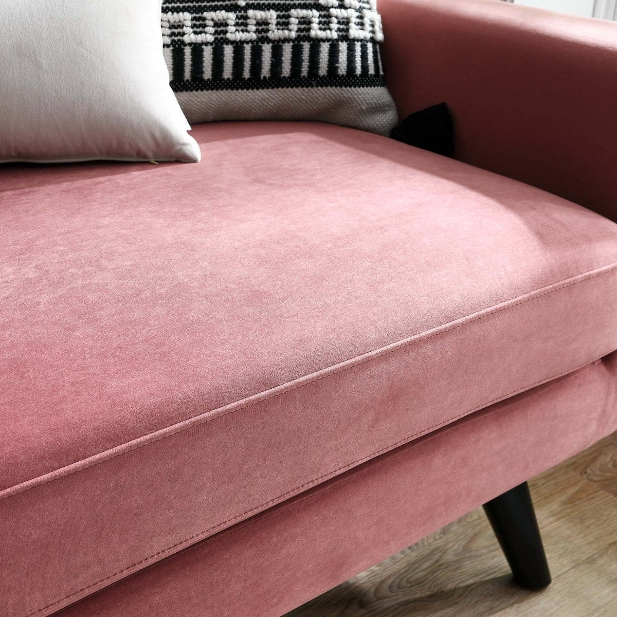 79 Inch Mid - Century Modern Performance Velvet Loveseat - Loveseats available at Alpine Outlets in Denver