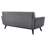 79 Inch Mid - Century Modern Performance Velvet Loveseat - Loveseats available at Alpine Outlets in Denver