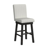 Jemma - Swivel Bar Stool - Dark Espresso