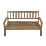 2 Piece Outdoor Conversation Set (Loveseat & Coffee Table With Water-Resistant Cushions)