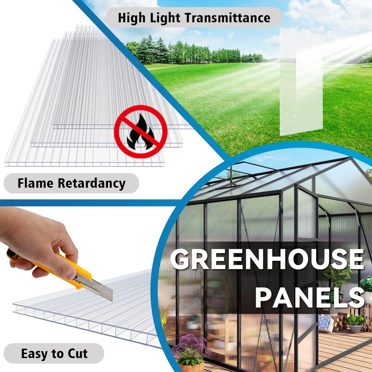 Twin Wall House Panels