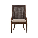 Robertson - Dining Chair - Dark Brown / Beige