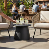 Calcifer - Indoor Outdoor Coffee Table - Charstone Concrete Finish