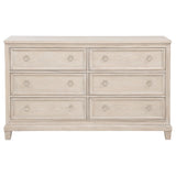 Wedner - 6 Drawer Dresser - Oak