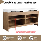 Freestanding Bathroom Vanity With Sink, Soft Close Doors