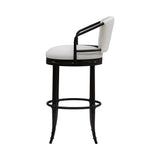 Otis - Upholstered Swivel Bar Height Barstool