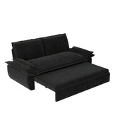 Queen Pull Out Sofa Bed, 3 In 1 Convertible Sleeper Sofa