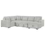 Thurston - Storage Sectional Sofa With Pop Up Bed