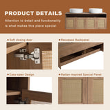 Bathroom Vanity & Art Sink, 2 Soft Close Doors, Float Mounting Design
