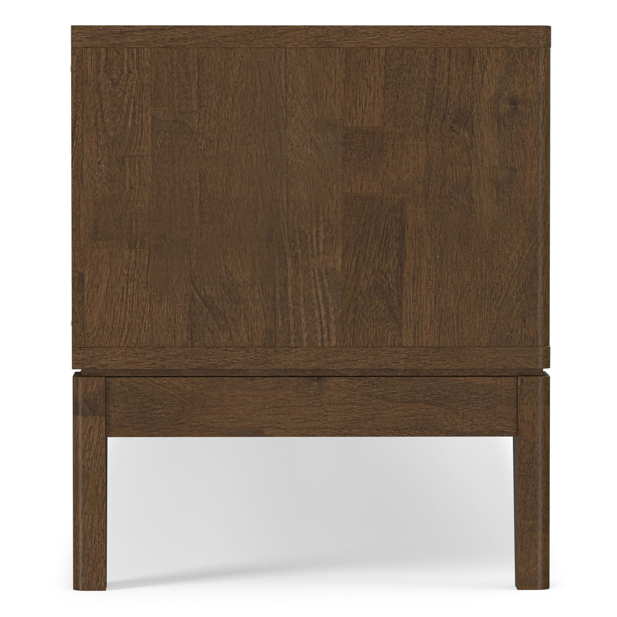 Harper - Low TV Media Stand - Walnut Brown