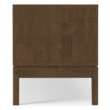 Harper - Low TV Media Stand - Walnut Brown