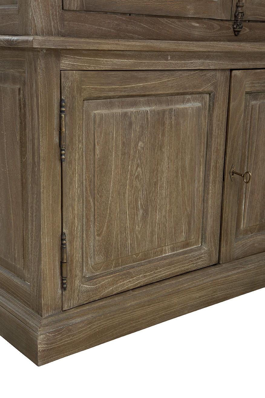 Baker's - Cabinet - Dark Brown