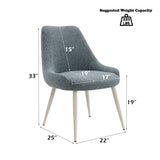Table Side Chair - Light Blue