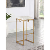 Soccoro - Square Tufted Cushion Stools (Set of 2) - Beige