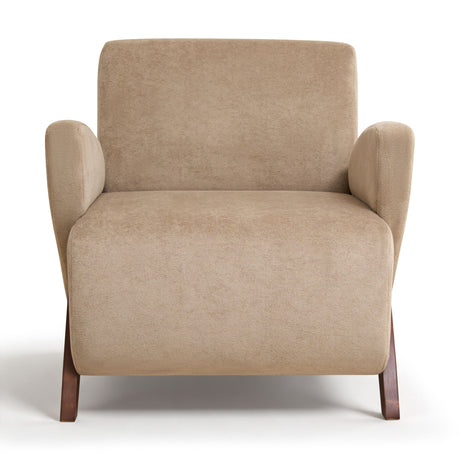 Lounge Accent Chair For Living Room - Beige Coffee