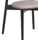 Lanae - Polished Microfiber Side Chair (Set of 2) - Gray - Chair Sets - Alpine Outlets