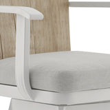 Hazel - Outdoor Patio Swivel Counter Stool Set