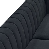 2 Piece Sofa Set With Tufted Back And Deep Seating