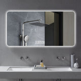 LED Bathroom Mirror With 3 Color Dimmable Backlight