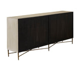 Emiko - 4-Drawer Server - Light Brown
