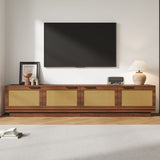TV Stand, Media Console - Walnut
