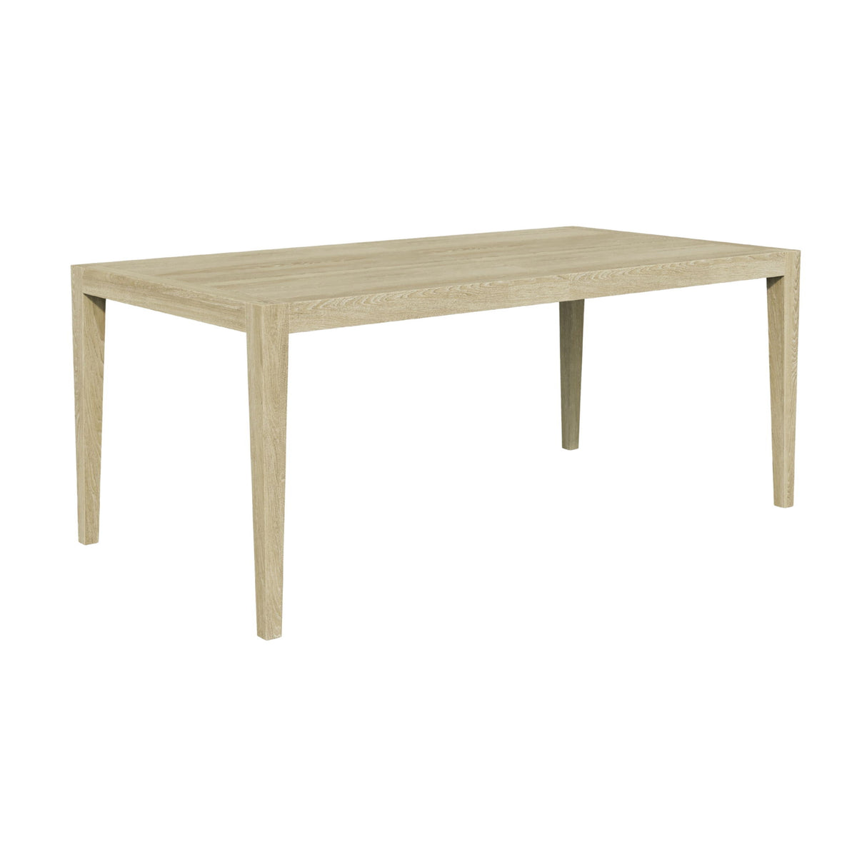 Adeline - Rectangular Dining Table With Leaves - Natural Wood Wash