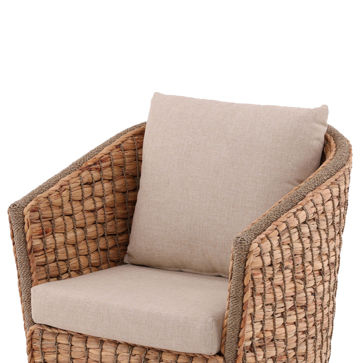 Bailey - Swivel Chair - Light Brown / Beige