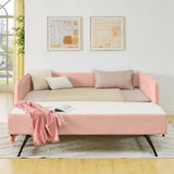 Upholstered Daybed With Pop Up Trundle