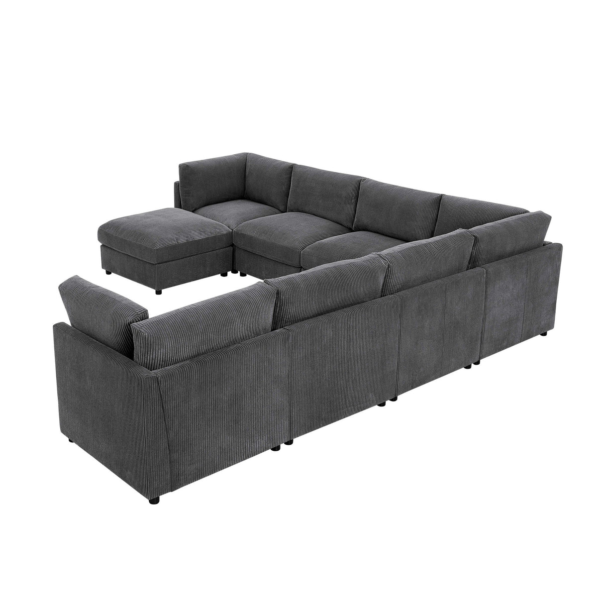 Modern Reversible Modular Sectional