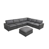 Upholstered Large Seating Modular Sectional
