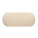 Milo - 8 Seat Oval Dining Table - Natural
