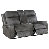 Mckinley - 3 Piece Reclining Sofa Set - Gray
