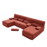 Oversized Sectional Sofa, Living Room Seating With Modular Design
