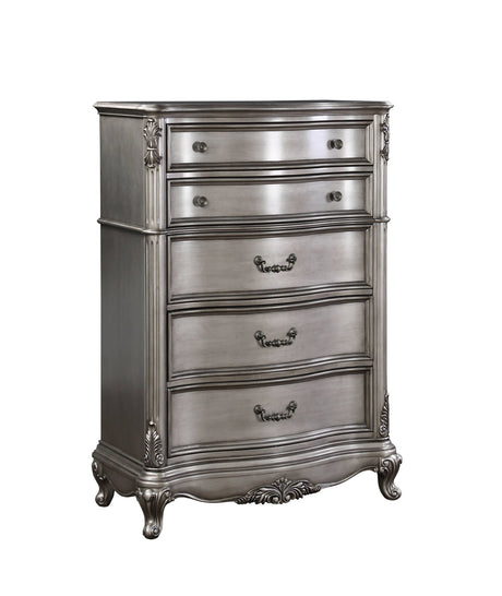 Ariadne - Chest - Antique Silver - Accent Chests - Alpine Outlets