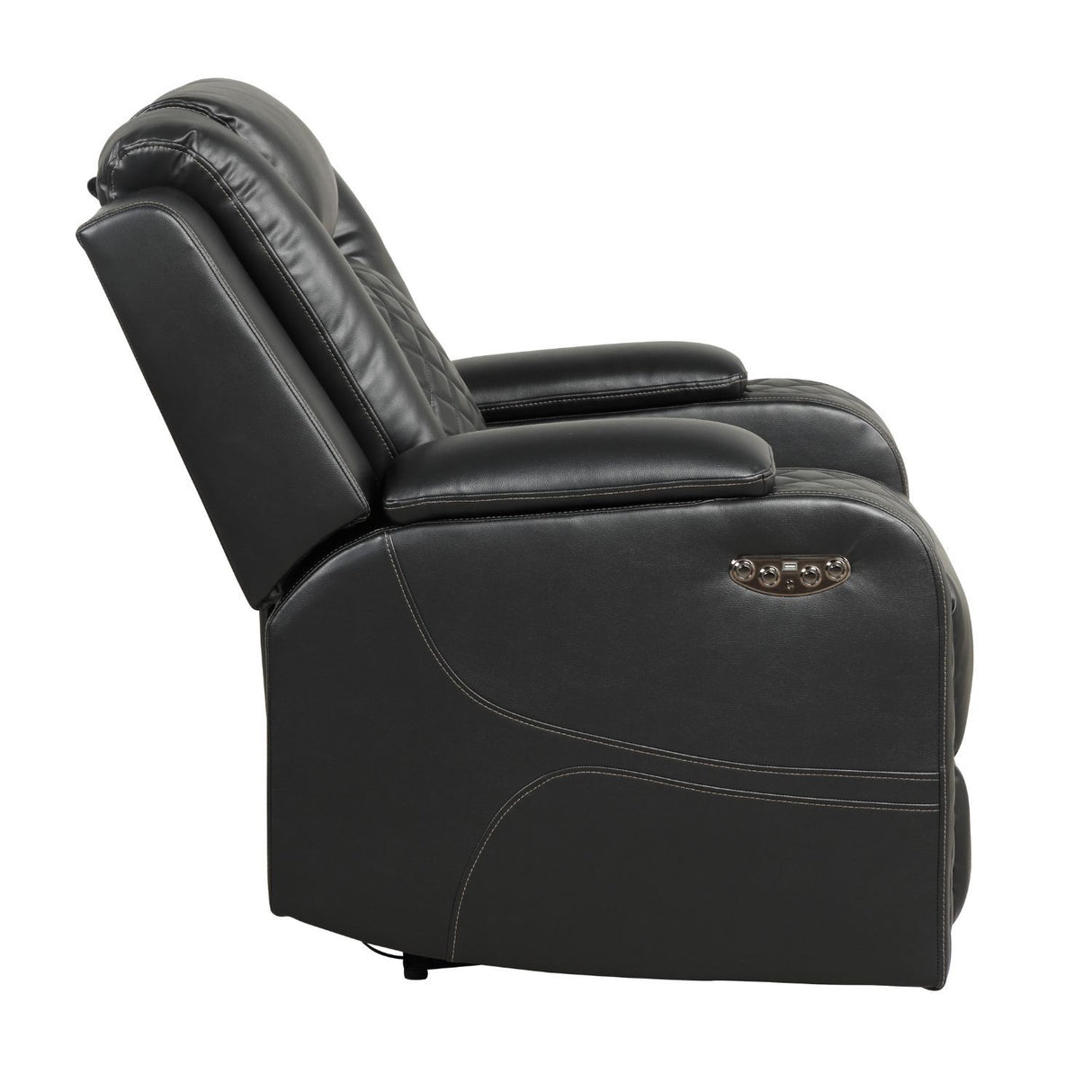 Benz - LED & Power Recliner Chair With Adjustable Headrest