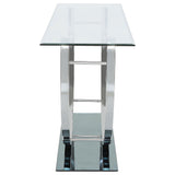 Garrett - Console Table - Chrome