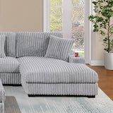 Contemporary Style Modular Sectional Sofa Set With USB, Cup Holder