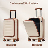 Hardside Luggage Set 5 Piece With Front Opening
