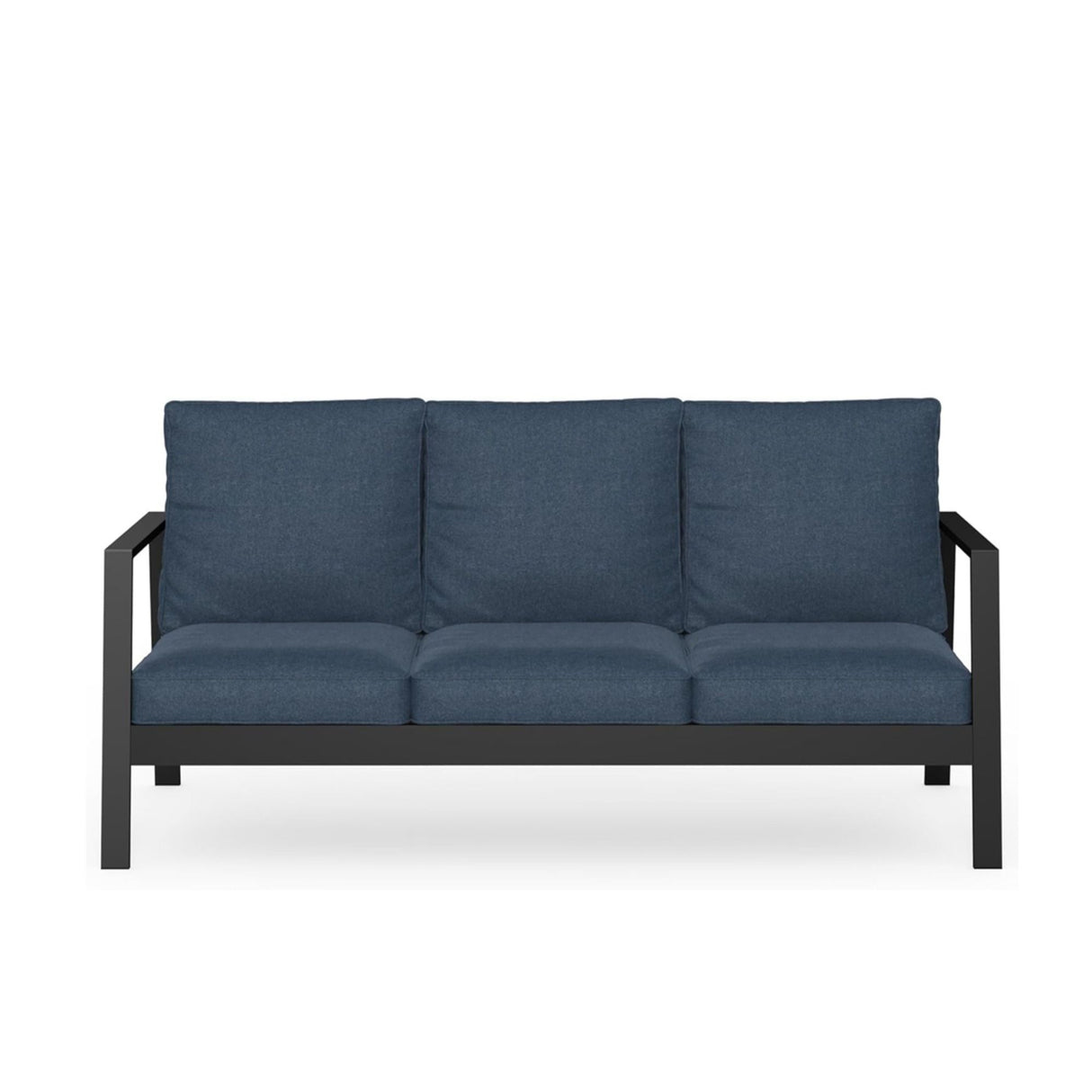 3 Seat All-Weather Patio Sofa With Cushions