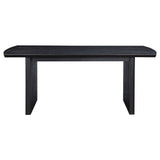 Mason - Removable Extension Leaf Dining Table - Black