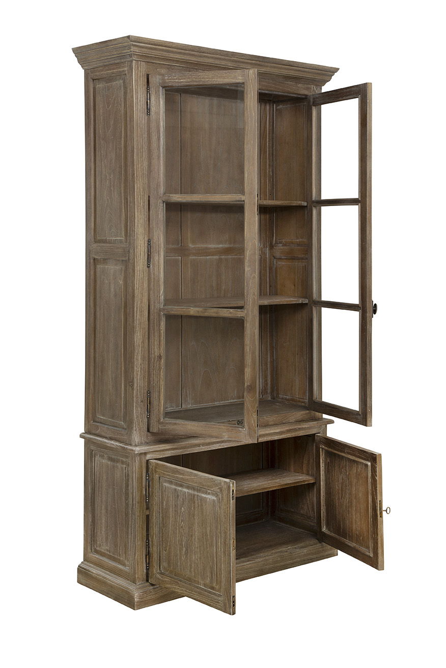 Baker's - Cabinet - Dark Brown
