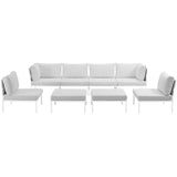 8 - Piece Outdoor Patio Aluminum Sectional Sofa Set - Outdoor available at Alpine Outlets in Denver